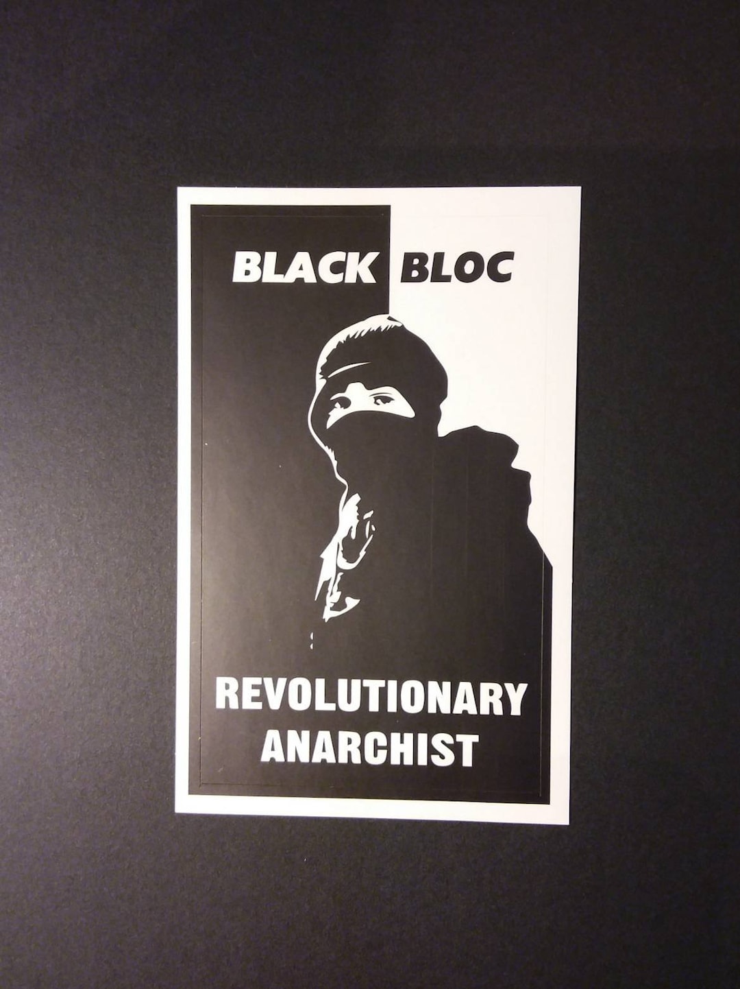 BLACK BLOC Sticker Individual or Packs, Revolutionary Anarchist ...