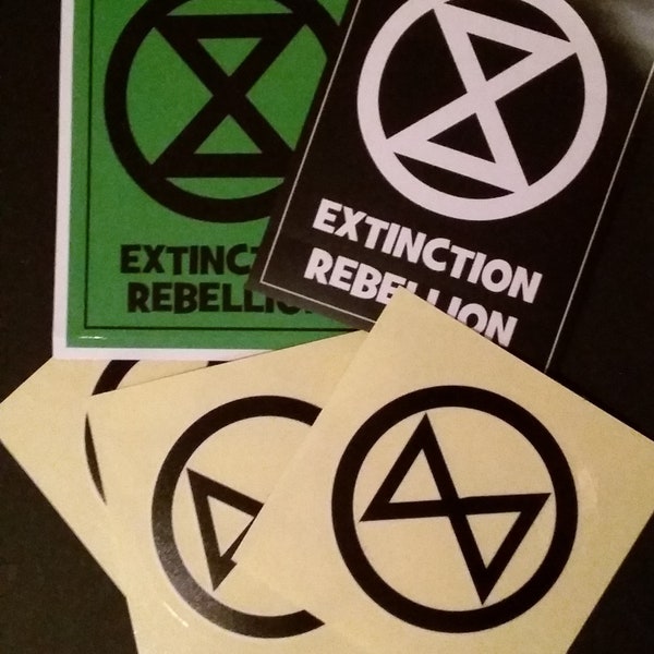 Stickers Extinction Rebellion Pack