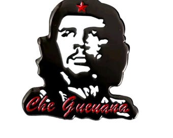 CHE Guevara Enamel Badge-Pin Revolutionary,Communist, Socialist Political Protest Enamel pin Cuba, USSR
