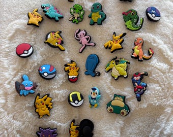 Pokemon PVC shoe charm