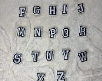 Letter & numbers shoe PVC charm