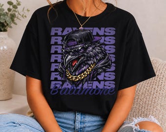 Mascotte dei Baltimore Ravens (Download immediato in formato PNG)