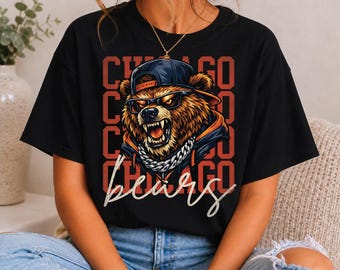 Mascotte dei Chicago Bears (Download immediato in formato PNG)