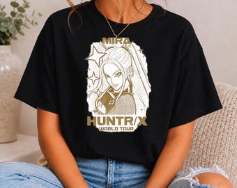 Design di Mira in stile Kpop Demon Hunters (Download immediato in formato PNG)