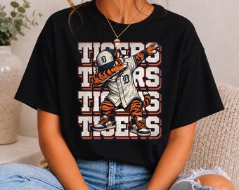 Mascotte dei Detroit Tigers (Download immediato in formato PNG)