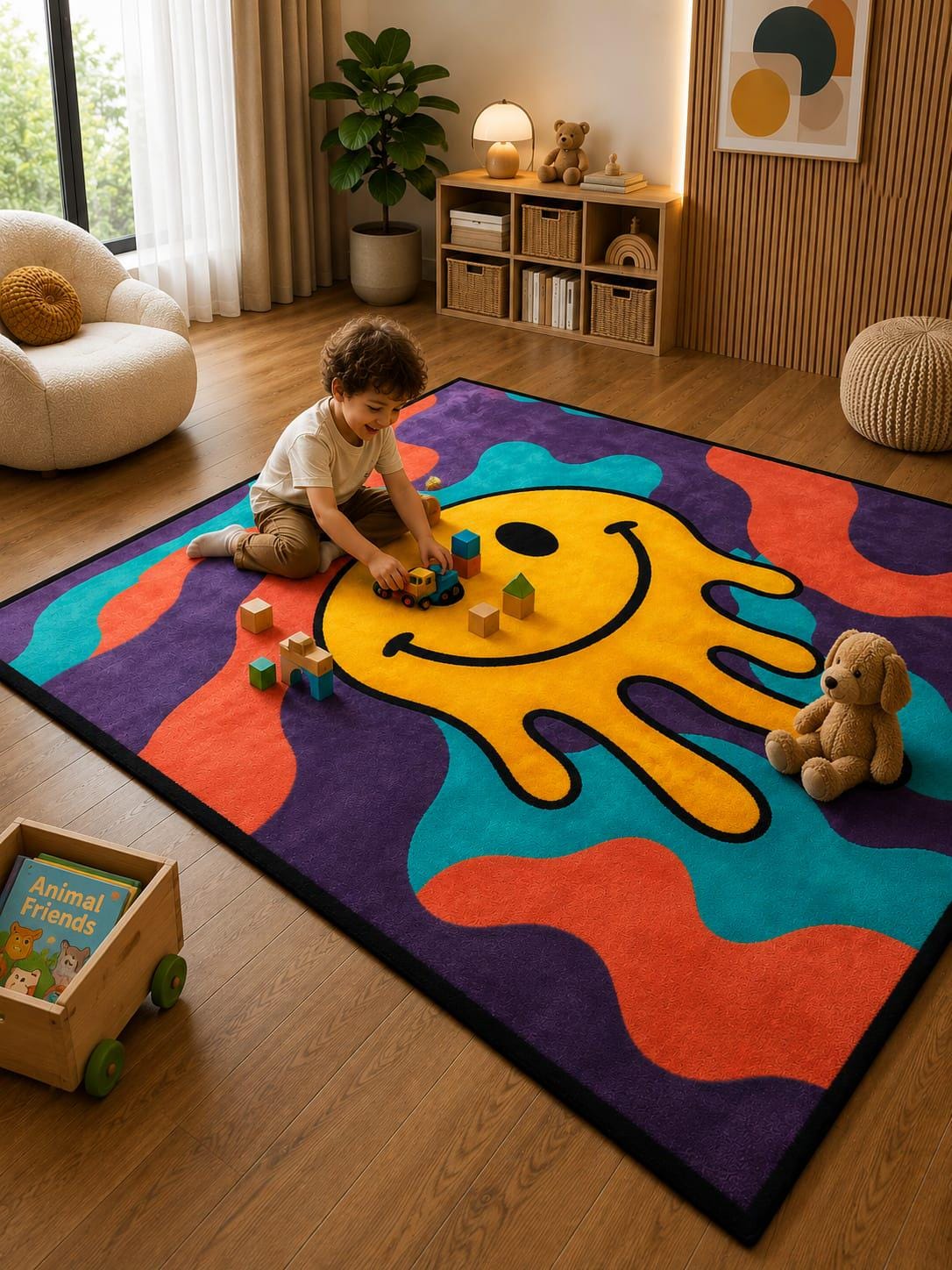 Trippy rug - Etsy 日本