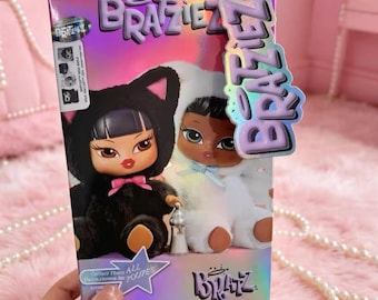 Portachiavi di peluche Bratz Bratziz Mystery autentico, confezione a sorpresa, bambola da collezione Kawaii, regalo (confezione a sorpresa)