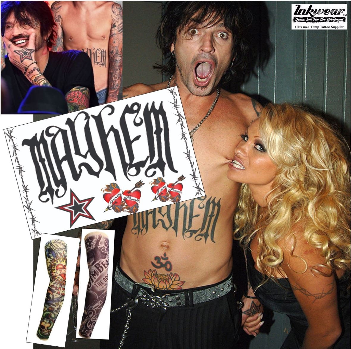 Pamela Anderson and Tommy Lee Costume
