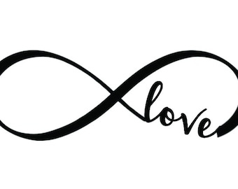 12 copies of an Infinity personalised Temporary Tattoo. Fast Shipping