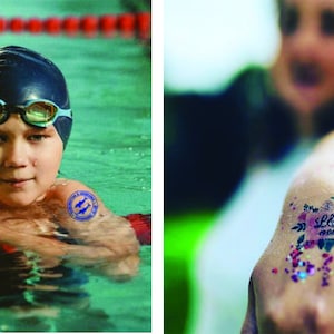 Bespoke Fake tattoos - A5 Sheet Full Of Custom Temporary Tattoos. Send us ANY design!! Fast Shipping