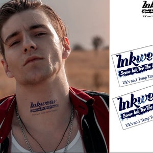 Inkwear Semi-Permanent Tattoo: Herbal Ink, Lasts 1-2 Weeks