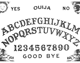 Ouija Board Halloween Tijdelijke Tattoo en GRATIS de shine gel en GRATIS Britse verzendkosten