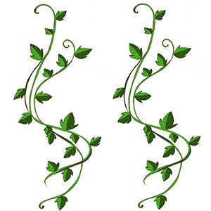Ivy leaf vine temporary tattoos - 4 x sheet for arm, wrist or leg bands  | fake but realistic | FAST SHIPPING