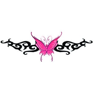 Buy tramp stamp tribal temporary tattoo skin art for Women Online at  desertcartINDIA