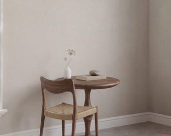 Banc en bois massif avec dossier, banc d'intérieur style ferme de 119 cm (47 pouces), banc de salle à manger