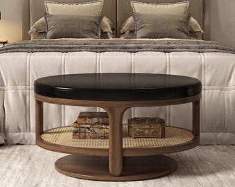 Banc à chaussures rembourré pour entrée, banc de rangement robuste en bois, meuble d'assise moderne pour couloir