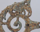 Antique . Victorian Cast Iron Salvage Ornate Antique Vintage Architectural Salvage 1