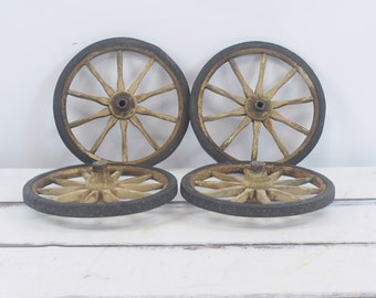 antique baby carriage wheels
