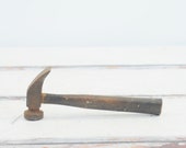 Vintage . Cobblers Hammer With Wood Handle
