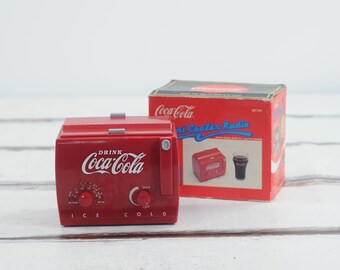 Coca-Cola Radio Alarm Clock Things type Battery powered NEW Japan collection