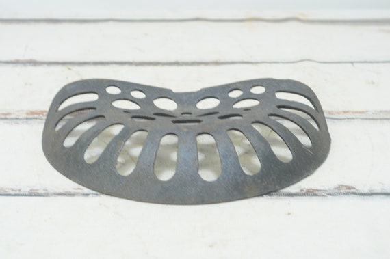 Sgabello Da Bar In Ghisa Stile Vintage - Regolabile In Altezza, Design Industriale Shabby Chic Per Casa E Giardino