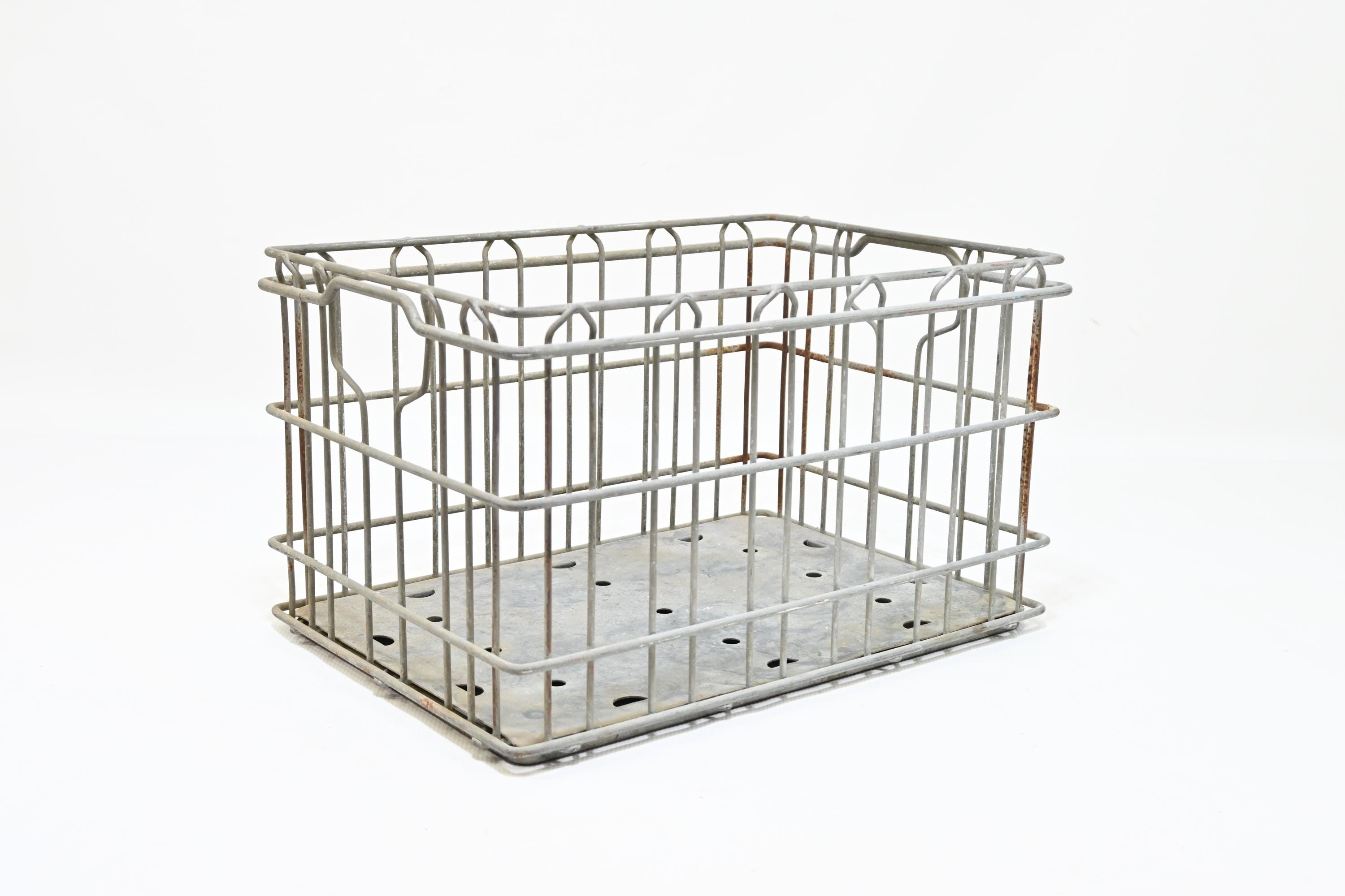 Dairy Wire Milk Crate - Etsy