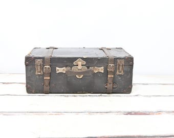 1940s Luggage Travel Suitcase Vintage Suitcase Attache Briefcase