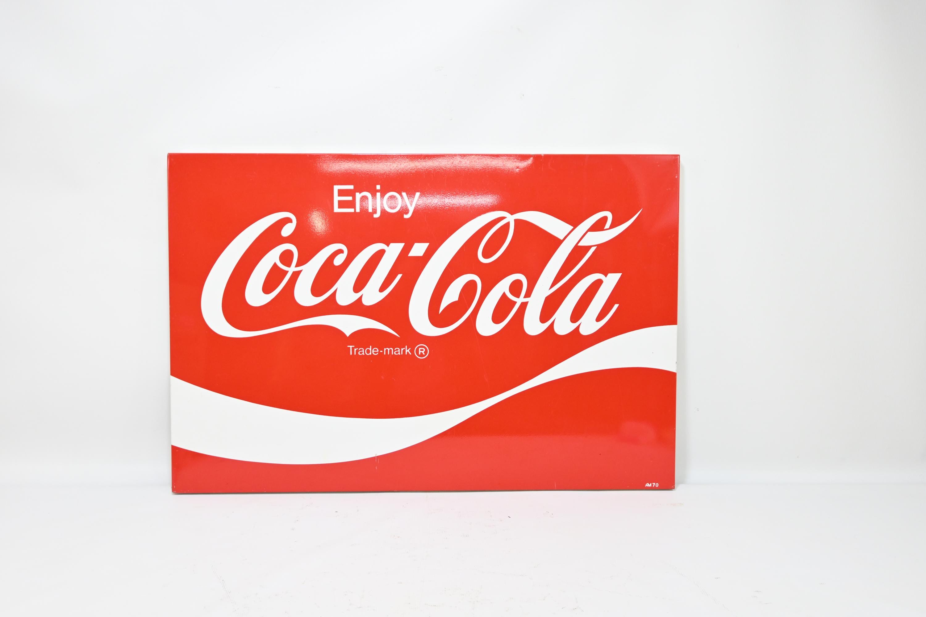 Enjoy Coke Sign - Etsy