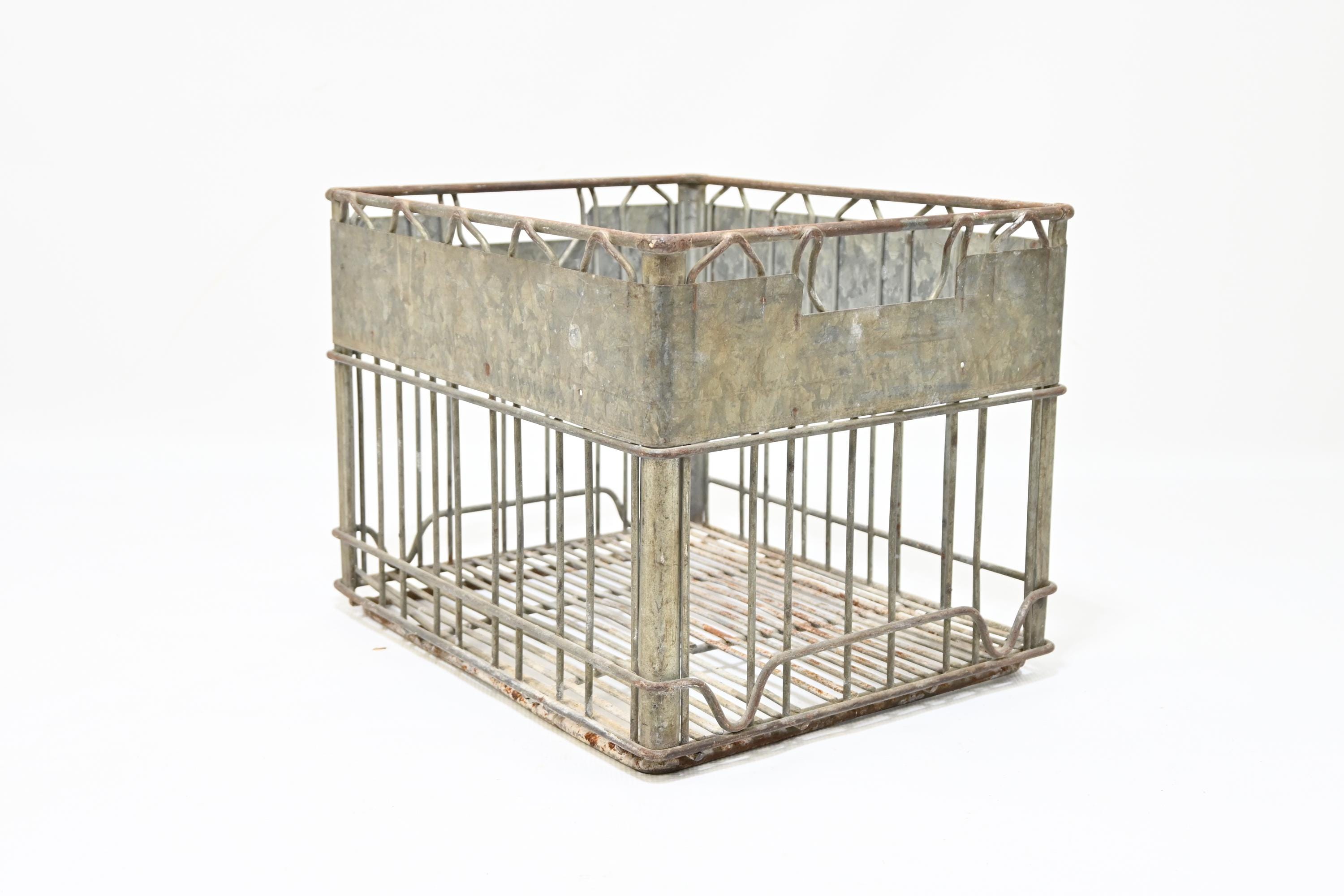 Wire Milk Crate - Etsy