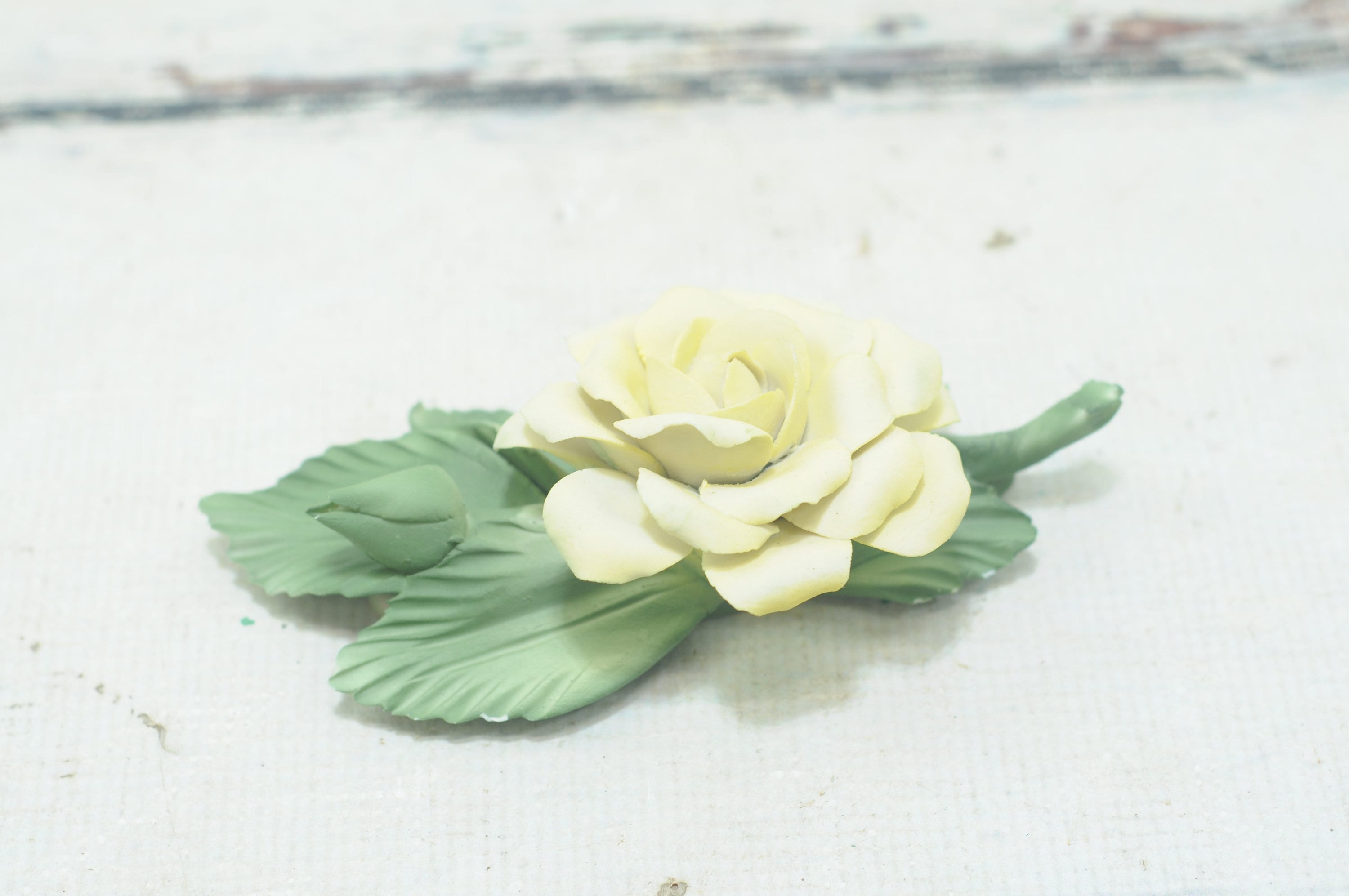 ヴィンテージ 1985 MARECHAL NIEL 磁器 イタリア カポディモンテ フル