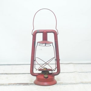 Antique Dietz Monarch Tubular Kerosene Lantern Early 1900s Kerosene Lamp No Globe