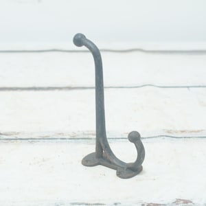Antique . Harness Hook Barn Hook Cast Iron Tack Hanger Rack Hook