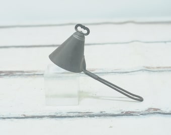 Antik Clad's Disher hjärtformad fingervridnyckeltopp konisk glassskopa #8