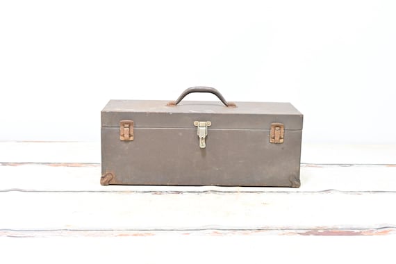 Vintage Kennedy CS19 Tackle Box Cantilever Drawer Machinist Tool