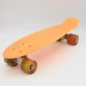 Vintage Merkapa 22&quot; Penny Skateboard w/ Light Up LED Wheels Beginners Learn Youth Adult