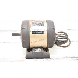 Vintage Craftsman 1/2 HP 3450 RPM 11 Model #115.19801 Motor Works Good +