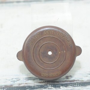 Antique Rubber Daisy Jar Opener Bottle and Jar Grip Style Jar Screw Top Opener Daisy Corp.+