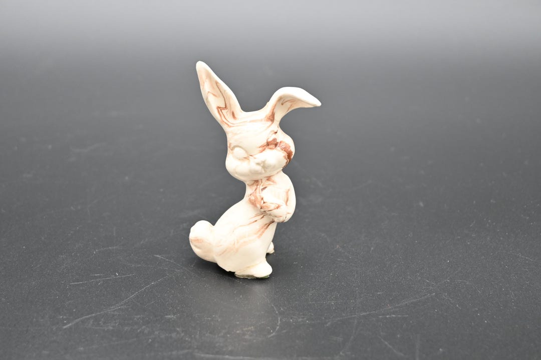 Vintage . Collectible Rabbit Hare Miniature Dollhouse Collectible ...