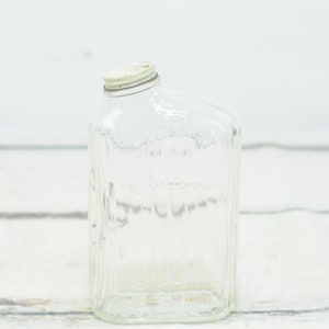 Vintage 8,75 "H Glas Sirupflasche (Hohensee's) Ahornsirup Werbung Retro Küche Retro Diner Style Sirupspender +