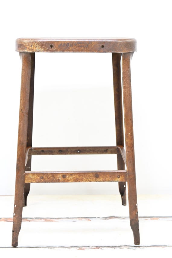 アメリカ製 LYON社 STOOL 【 LYON®︎ AURORA,ILL. 】 アメリカ製 LYON