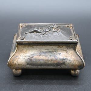 Antique 19th Century K. & O. CO. (Kronheimer and Oldenbusch) Jewelry/Trinket Box Casket Box