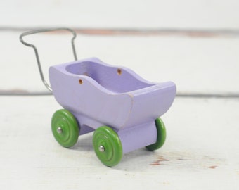 ビンテージ ウィッカー ドール バギー - 驚くほどかわいい! - Etsy 日本