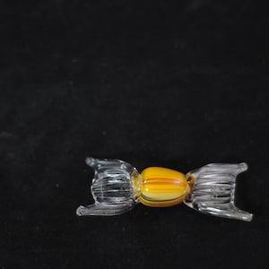 Vintage . Hand Blown Murano Glass Wrapped Candy Art Glass #3