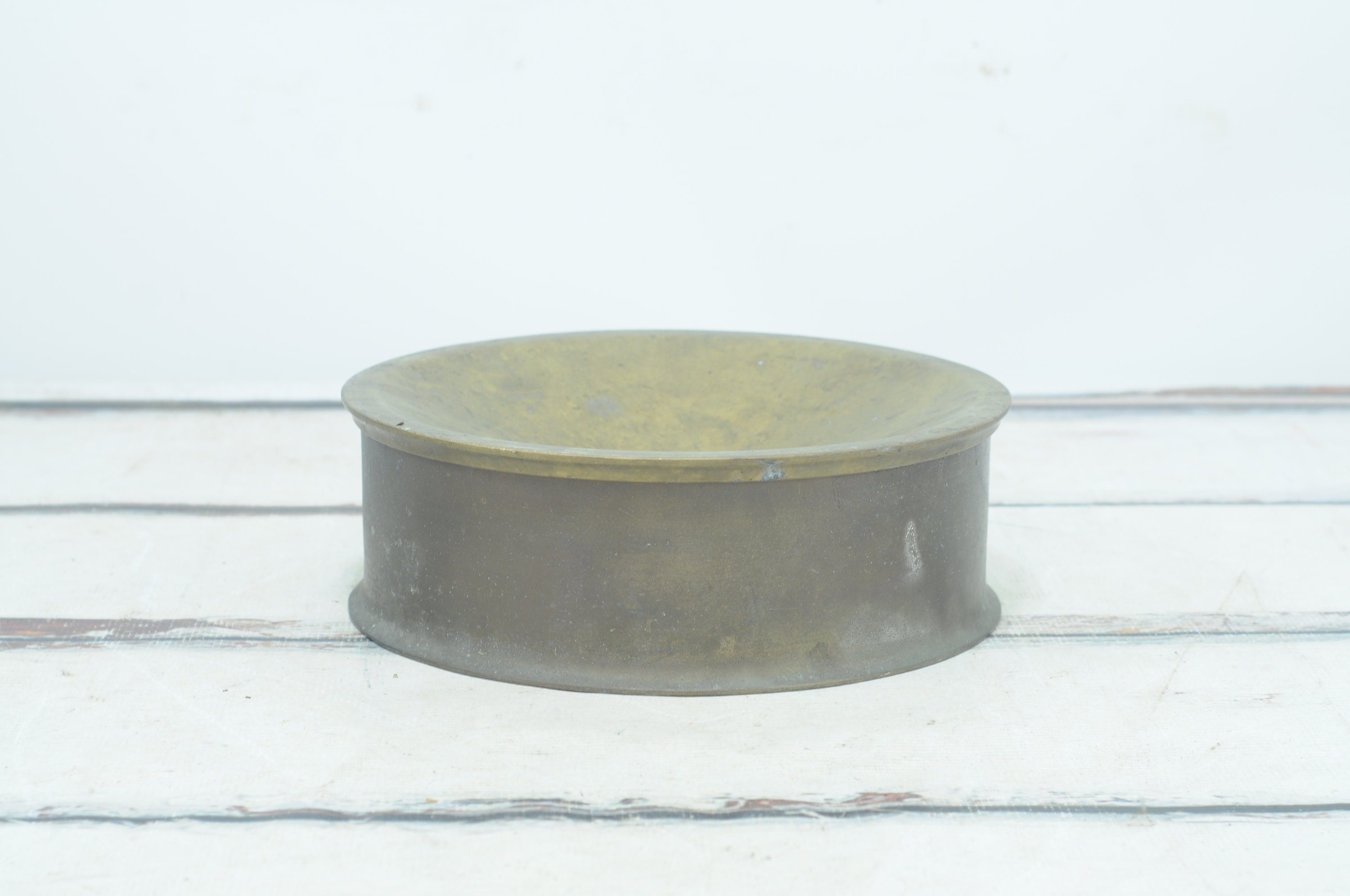 Antique Chicago City Hall Large Bronze Spittoon Cuspidor 2 Piece Heavy Bronze Historical Collectible Tobacco Collectible Business Ashtray +