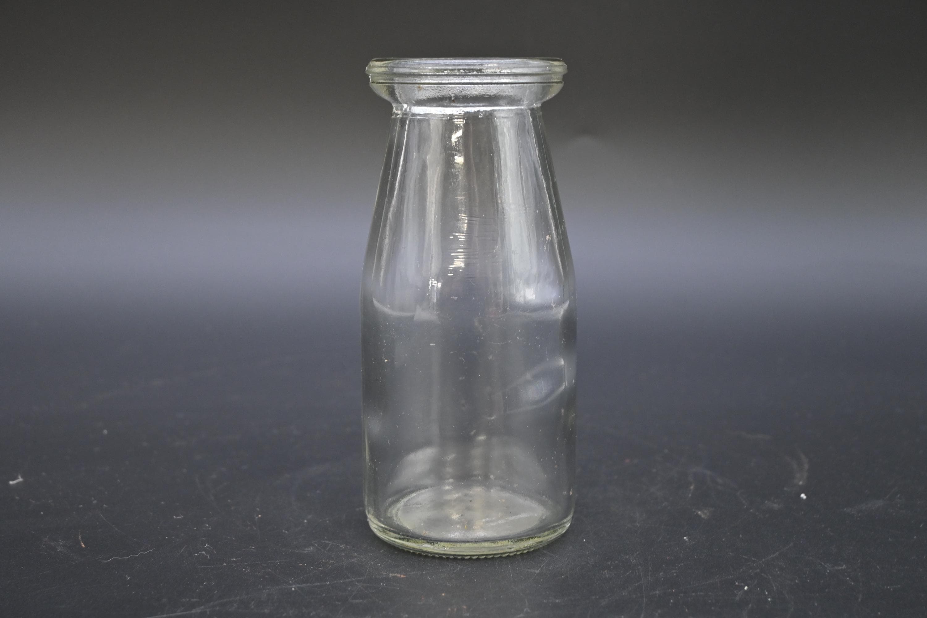 エンボス加工 牛乳瓶 1950s milk bottle - Etsy 日本