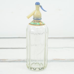 Vintage . Benjamin Shaw & Son Bottling Works Soda Seltzer Syphon Bottle