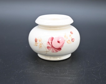 Decorative Ceramic Candle Holder Hand Painted Flowers Lasting Products Inc. Floral