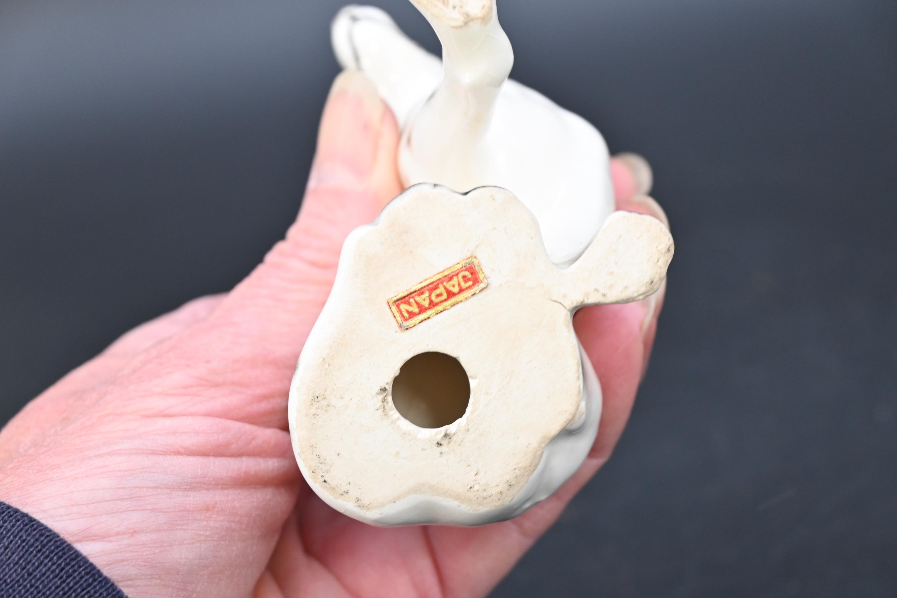 ヴィンテージ磁器/陶器製ダルメシアン犬の置物 コレクターズアイテム