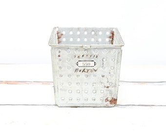 Vintage Heavy Duty Locker Basket #550 Vintage Androck Gym Locker Basket Rockford Il
