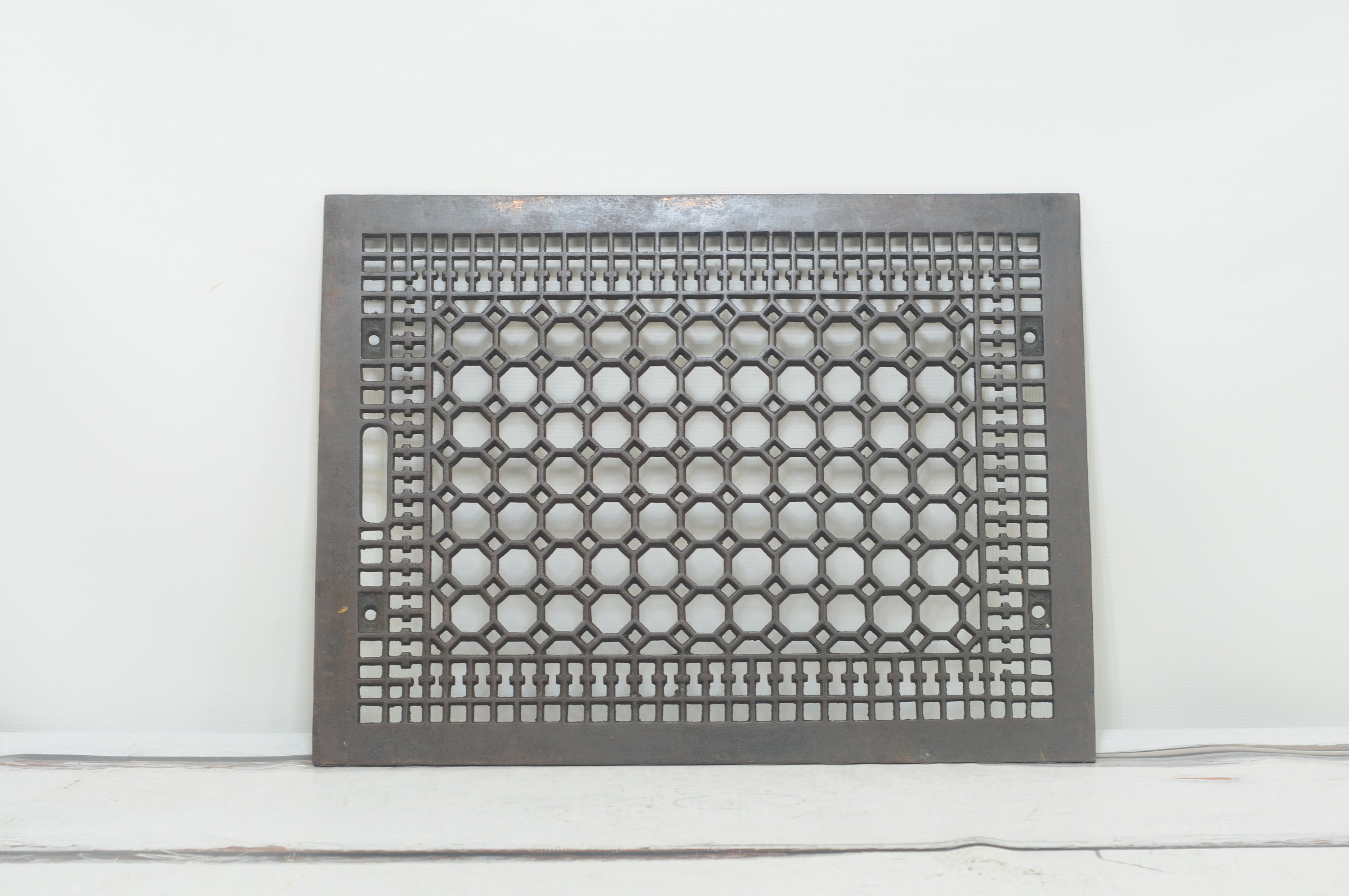 5" x 9" Cast Iron Floor Register Vent Covers Powder Coated Floor Vent